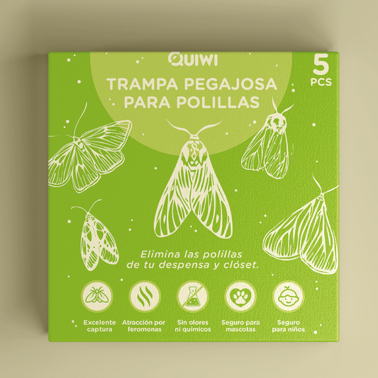 Trampa Pegajosa de Polillas (Pack 5 unidades)